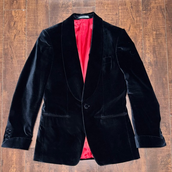 Alexander kraft Monte Carlo velvet blazer